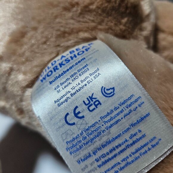 Build a Bear Rabbit 14 inch Plush Easter Bunny Brown Stuffed Animal Toy BAB - Picture 5 of 7